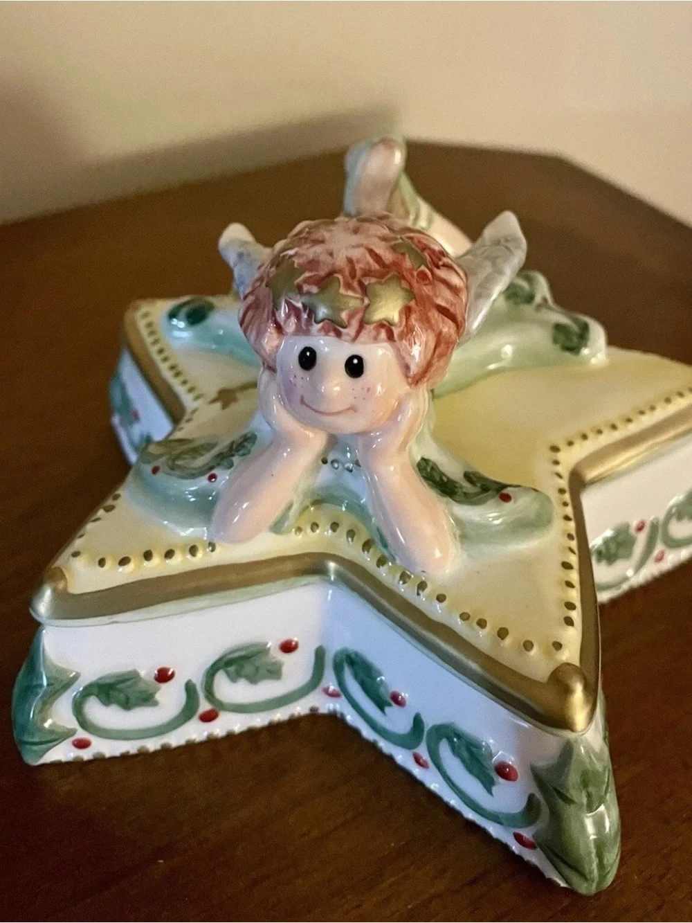 Fitz and Floyd porcelain star